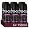 Axe Number 10 FIFA Limited Edition deodorant bodyspray - 6 x 150 ml