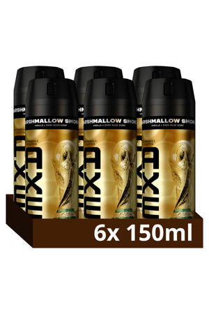 Marshmallow Smoke FIFA Limited Edition premium deodorant bodyspray  - 6 x 150 ml