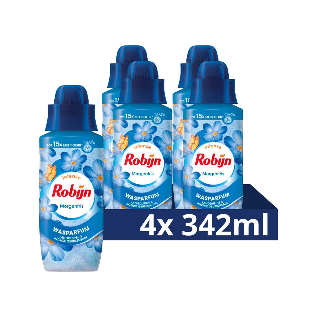 Robijn Intense Morgenfris wasparfum - 4 x 342 ml