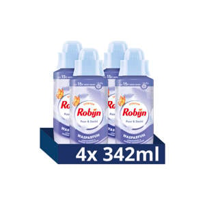 Puur & Zacht wasparfum - 4 x 342 ml