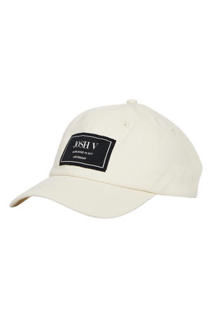pet met logo ecru