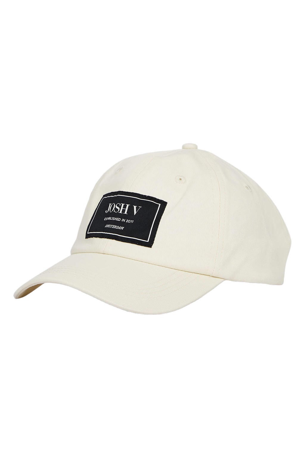 JOSH V pet met logo ecru