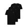 Petrol Industries regular T-shirt zwart - (set van 3)