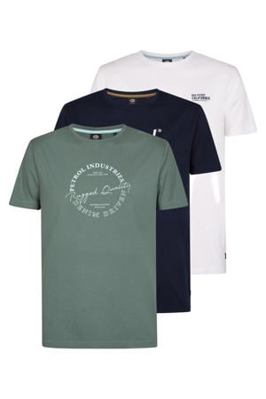 regular T-shirt multi - (set van 3)