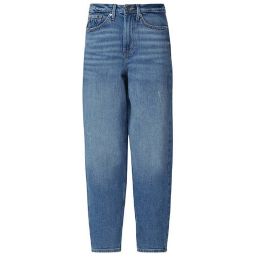 s.Oliver high waist barrel jeans blauw afbeelding