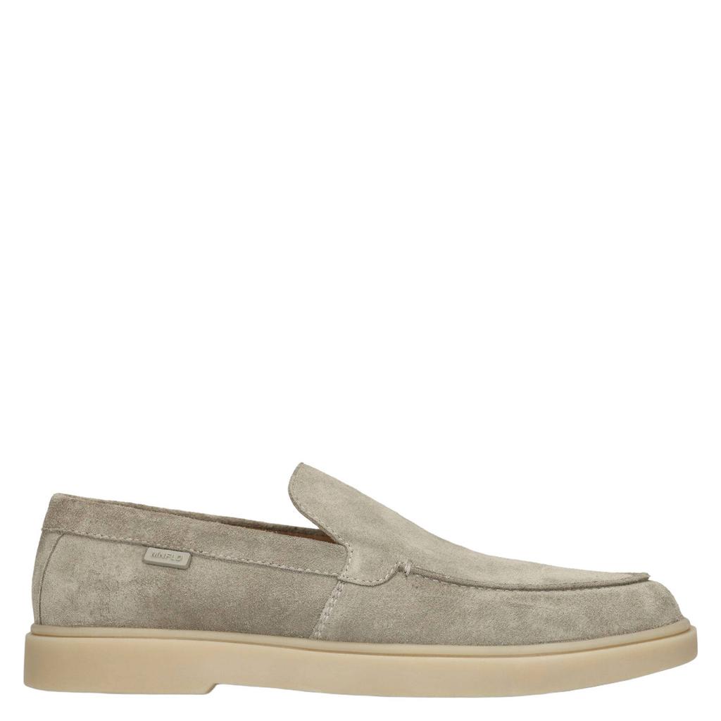 Groene heren Manfield suède loafers