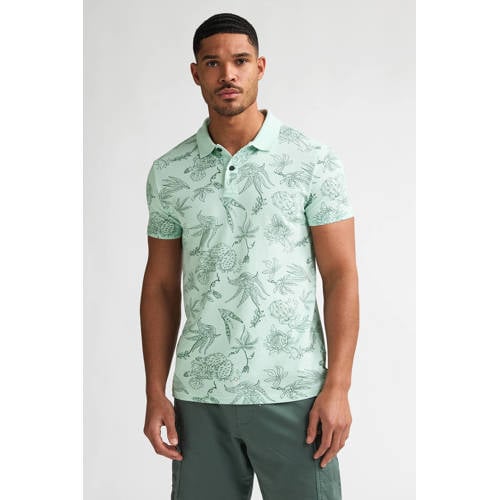 Petrol Industries regular polo turquoise afbeelding