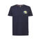 Petrol Industries regular T-shirt met backprint donkerblauw