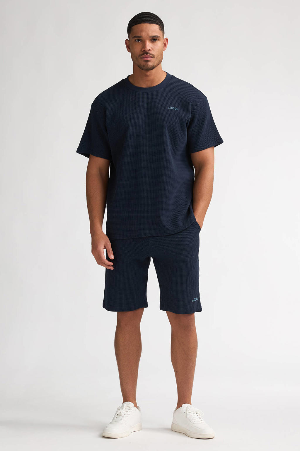 Petrol Industries casual short donkerblauw