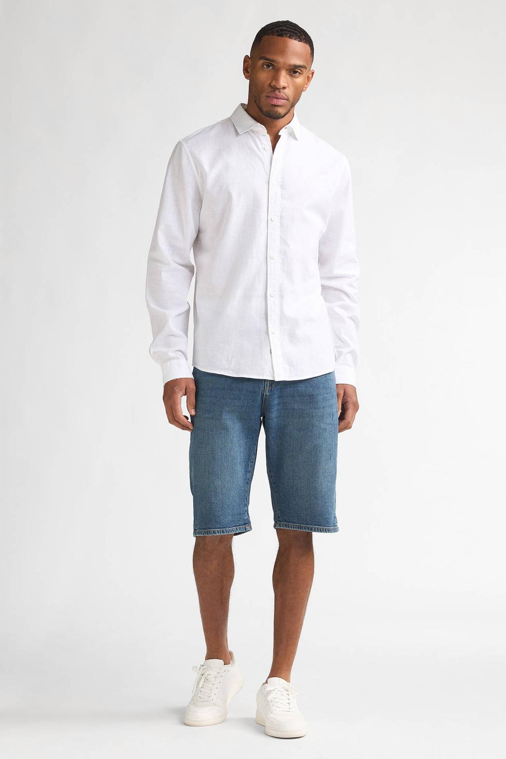Petrol Industries LEWIS short medium blue denim