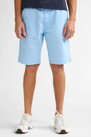 regular chino short lichtblauw