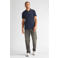 Petrol Industries regular polo donkerblauw