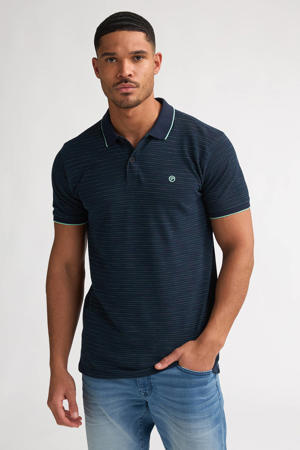 regular polo donkerblauw