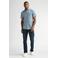 Petrol Industries regular casual overhemd blauw