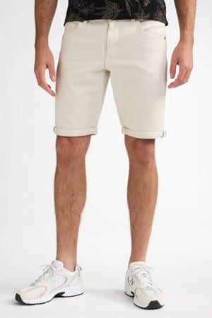 denim slim short seashell