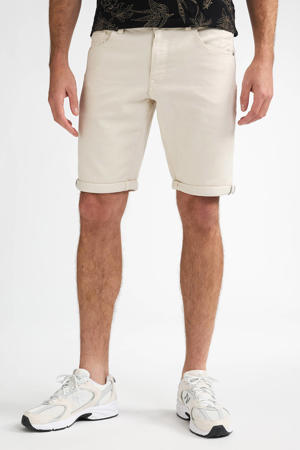 denim slim short seashell