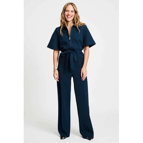 POM Amsterdam jumpsuit donkerblauw afbeelding