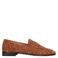 Manfield suède loafers oranje