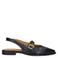 No Stress leren slingback loafers zwart