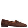 Manfield suède loafers bruin