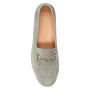 thumbnail: Manfield suède loafers groen