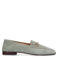Manfield suède loafers groen
