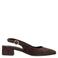 No Stress suède slingback loafers bruin