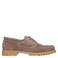 Manfield suède bootschoenen taupe