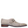 Manfield suède gespschoenen beige
