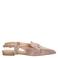 Manfield suède slingback loafers taupe