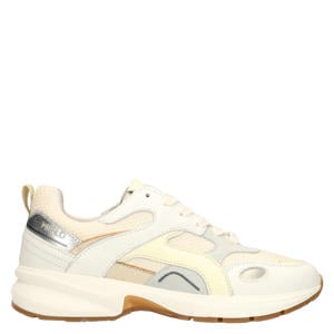 leren sneakers wit