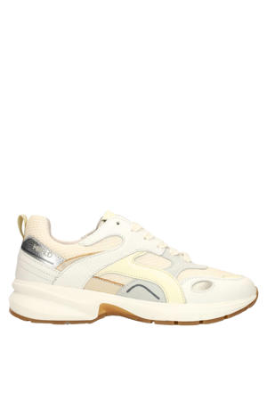 leren sneakers wit