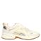 Manfield leren sneakers wit