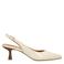 Manfield slingback pumps ecru
