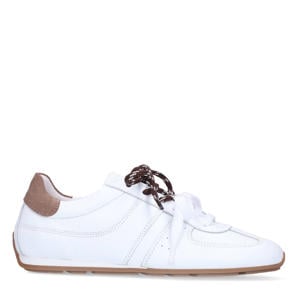 leren sneakers wit