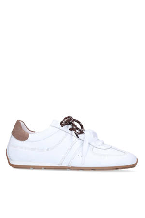 leren sneakers wit