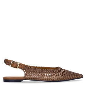 slingback loafers brons