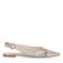 Manfield slingback loafers goud