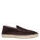 Manfield suède espadrilles bruin