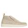 Manfield suède enkelboots beige