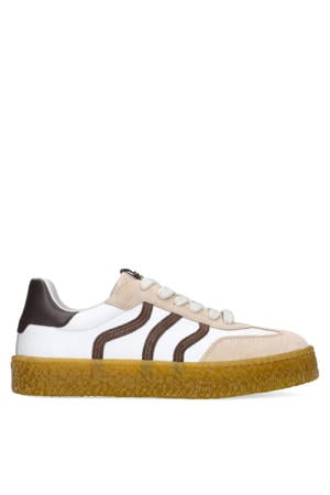 leren sneakers wit