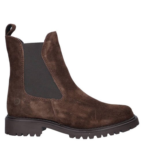 Tamaris suede chelsea boots bruin