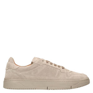 suède sneakers lichtgrijs