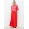 Caroll wide leg high waist palazzo broek rood