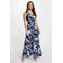 Morgan maxi jurk marineblauw