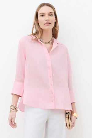blouse met linnen