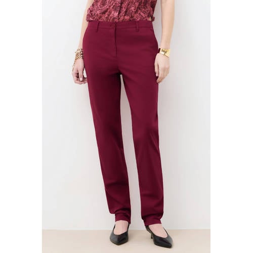 Caroll straight chino donkerrood afbeelding