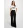 Morgan T-shirt ecru met pailletten