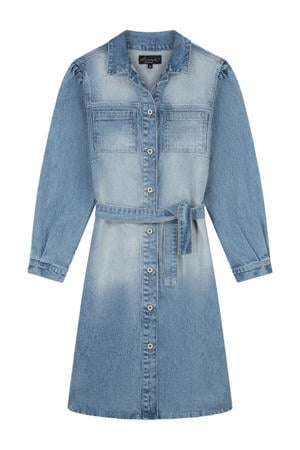 denim spijkerjurk medium blue denim