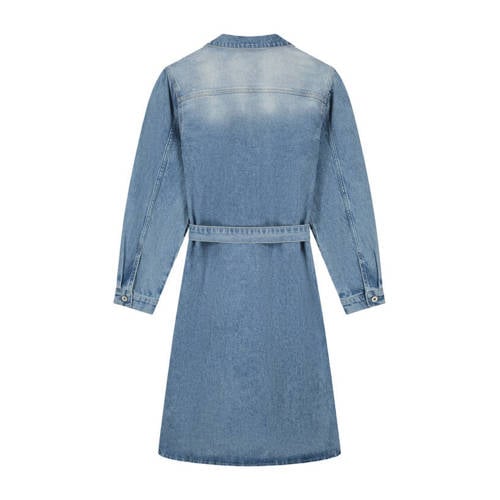 Elvira Collections denim spijkerjurk medium blue denim afbeelding